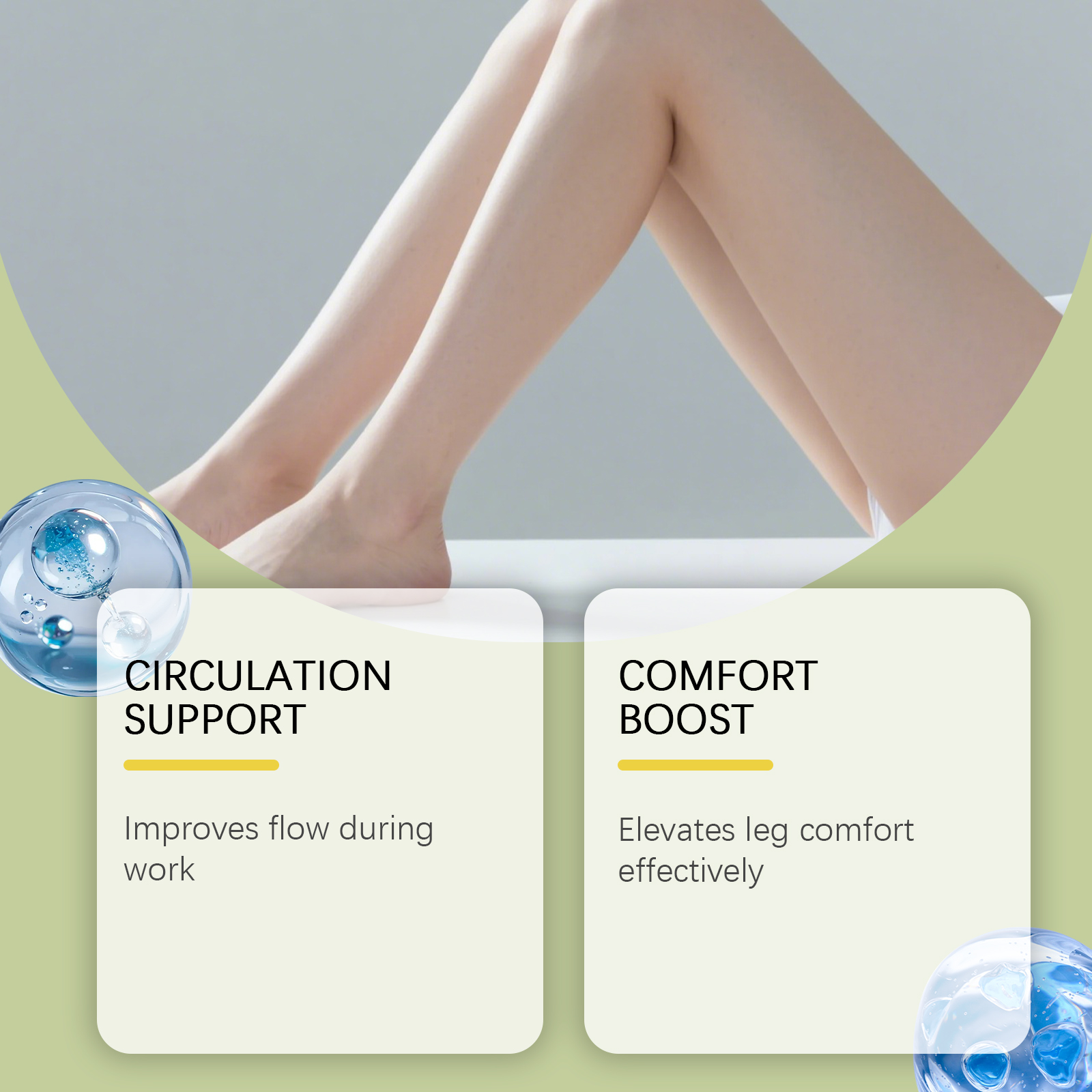 Skin Care Cream Mild Nourish Smooth Light Comfort Leg Skin Daily Massage Treatment