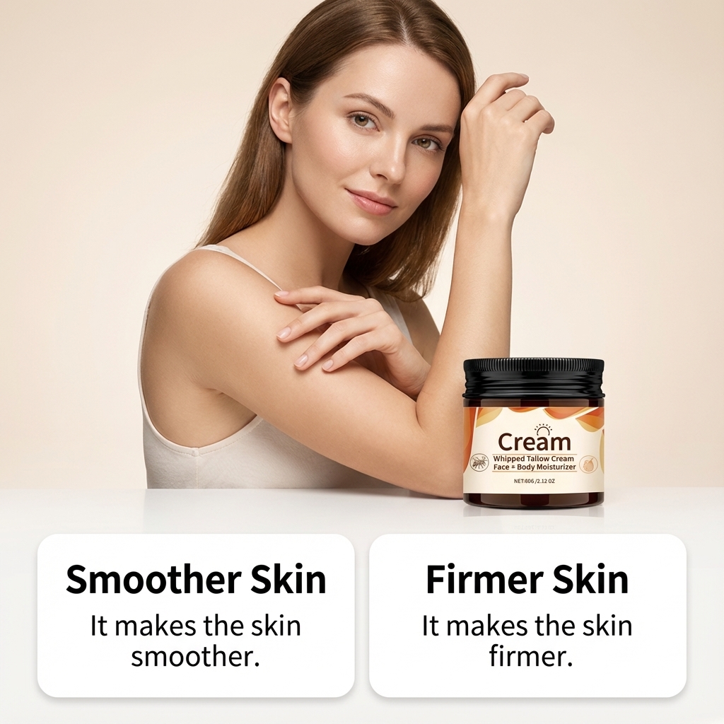 Body Care Cream Lightweight Nonsticky Moisturizes Dry Skin Softens Rough Keratin Full Body