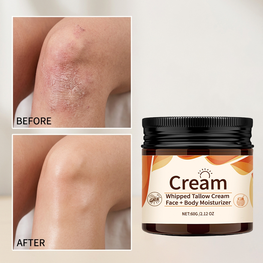 Body Care Cream Lightweight Nonsticky Moisturizes Dry Skin Softens Rough Keratin Full Body