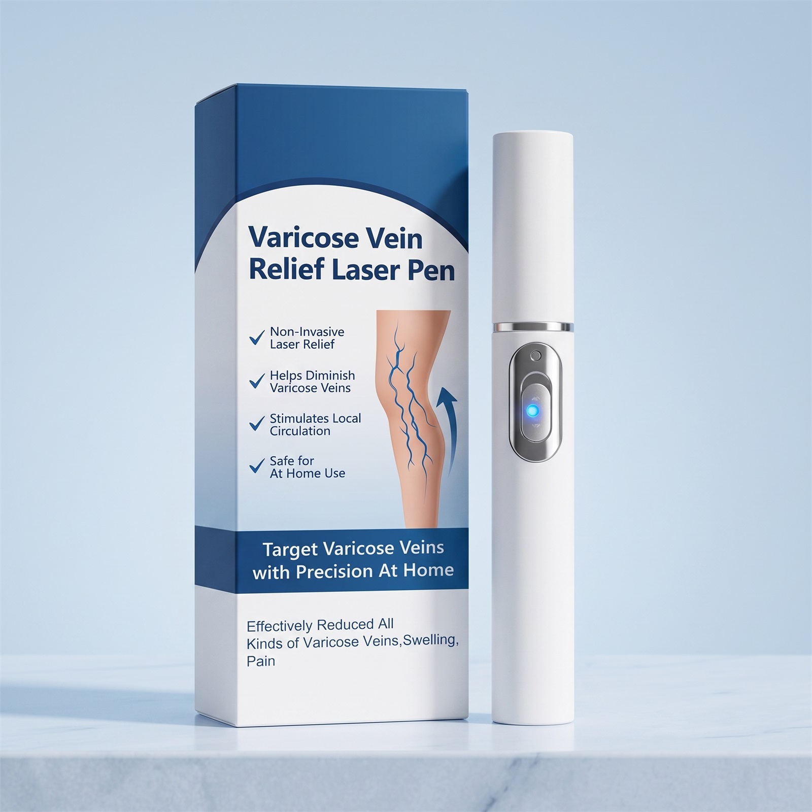Leg Care Pen Gentle Relief Leg Soreness Long Standing Discomfort Portable Simple Operation Daily Household Nursing