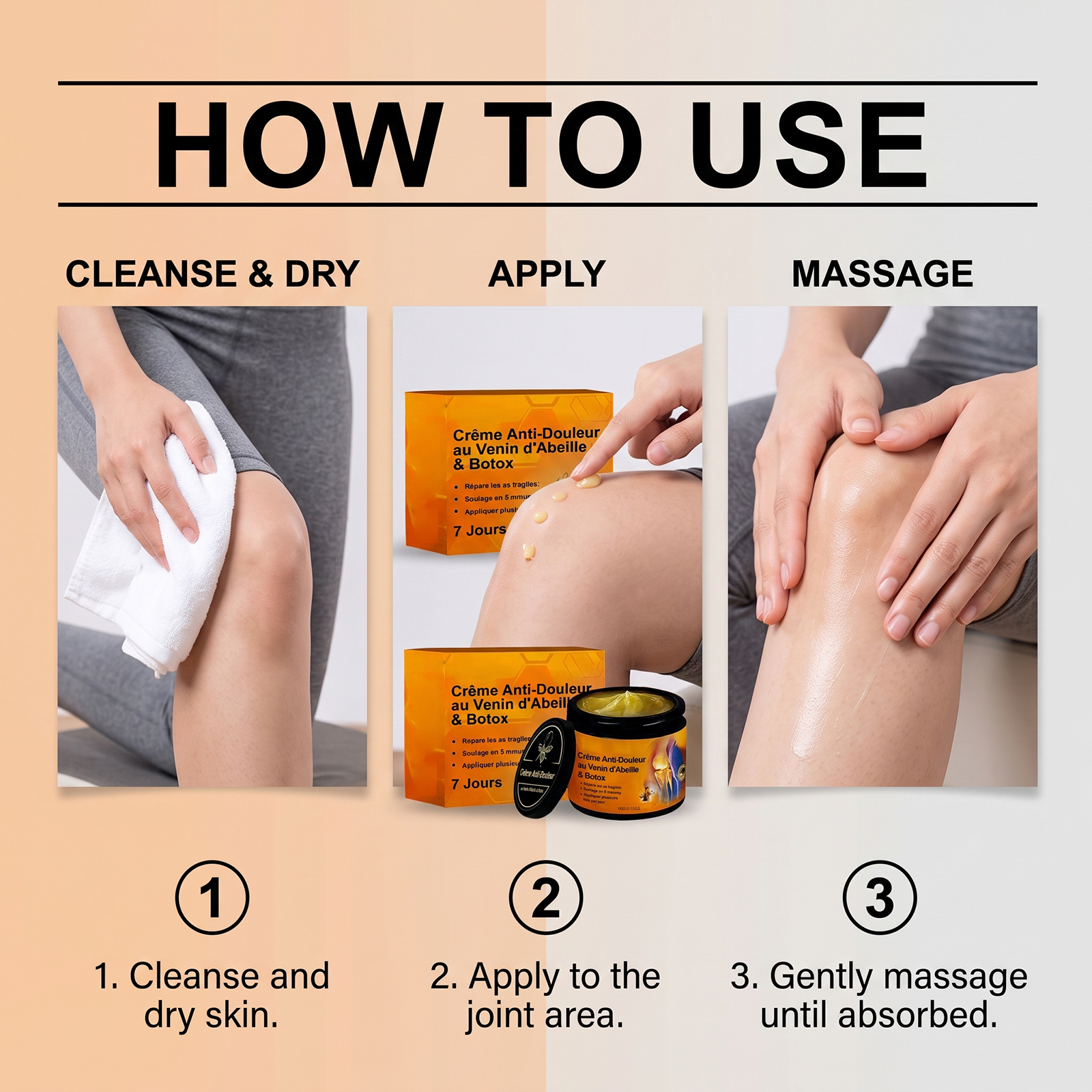 Joint Soothing Ointment Mild Care Lotion For Muscle Joint Ache Daily Body External Use