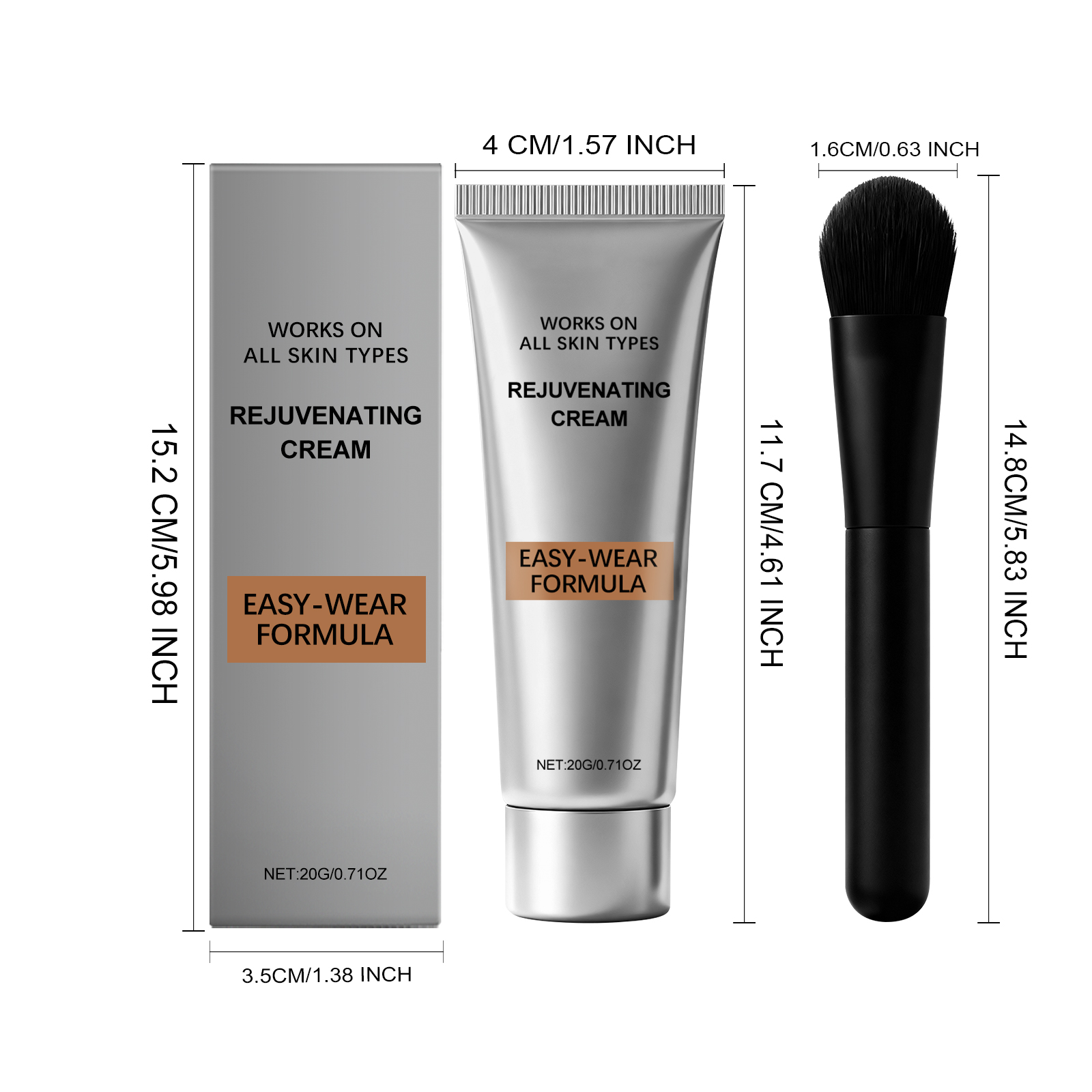 Eye Cream Gentle Nourishing Care Moisturizing Smooth Eye Skin Hydrate Daily Replenish Massage Apply Nursing Cream