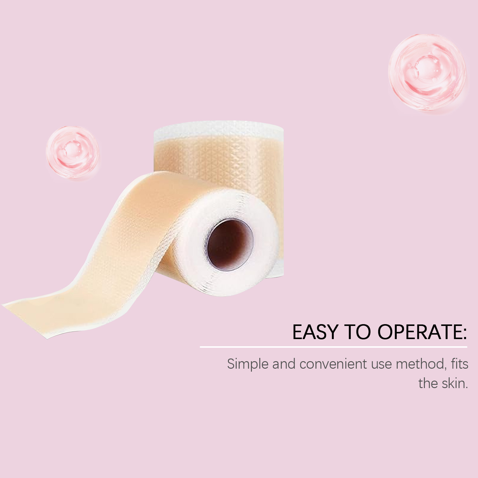 Facial Gel Patch Reduce Fine Lines Transparent Invisible Design Cover Blemishes Portable Easy Use Patch