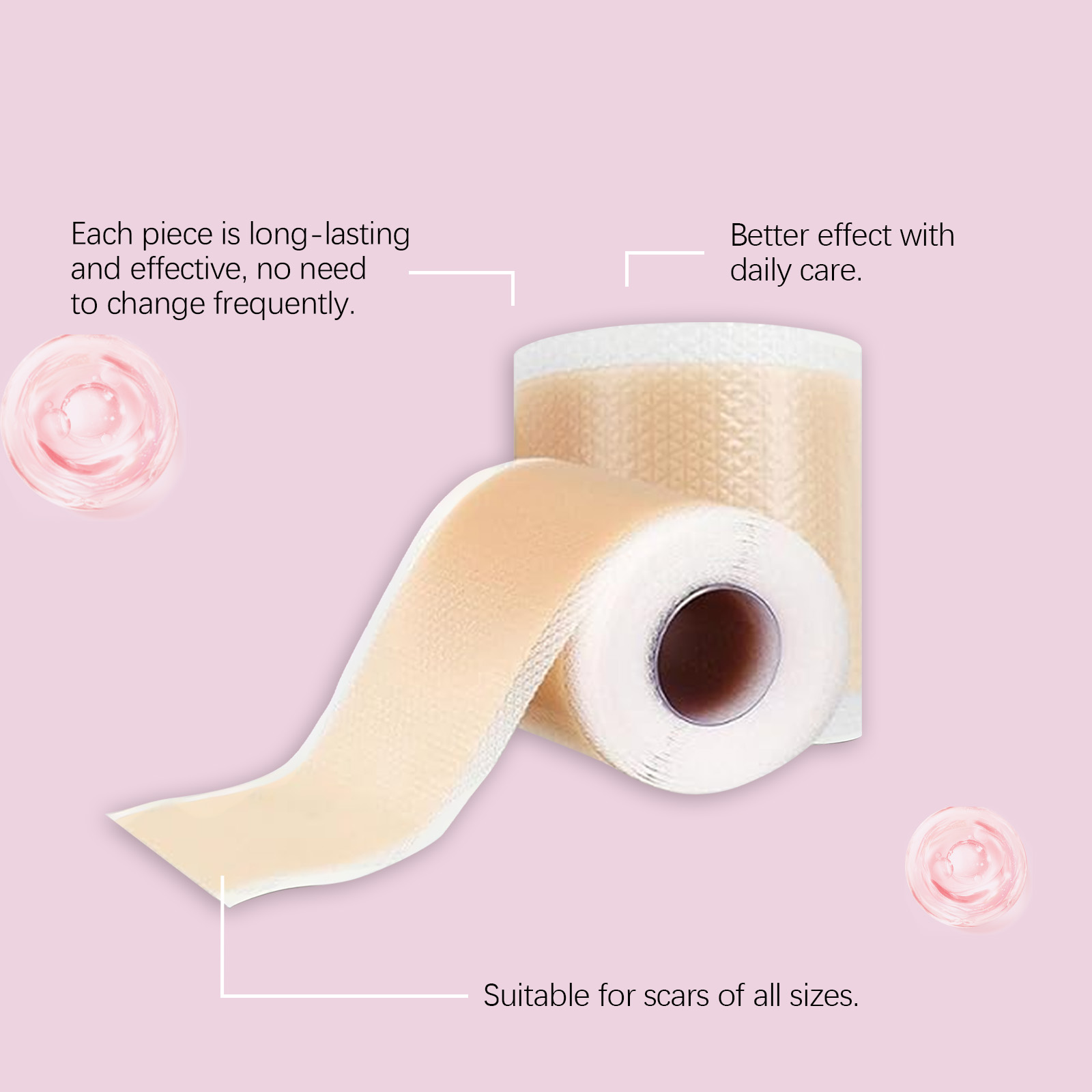 Facial Gel Patch Reduce Fine Lines Transparent Invisible Design Cover Blemishes Portable Easy Use Patch