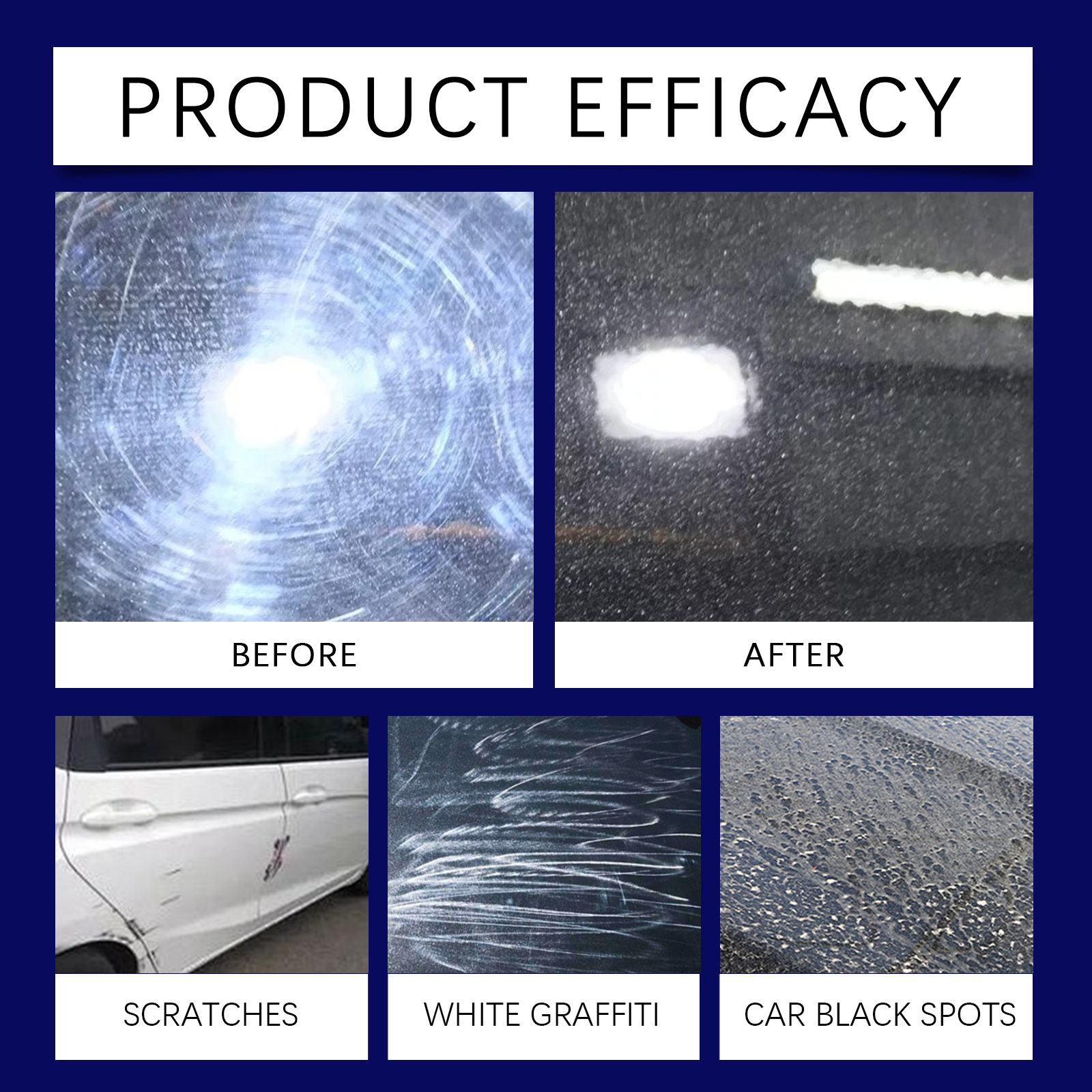 Car Scratch Remover Spray Paint Care Scrape Mark Coating Renewal For Car Paint Surface Repair And Restoration