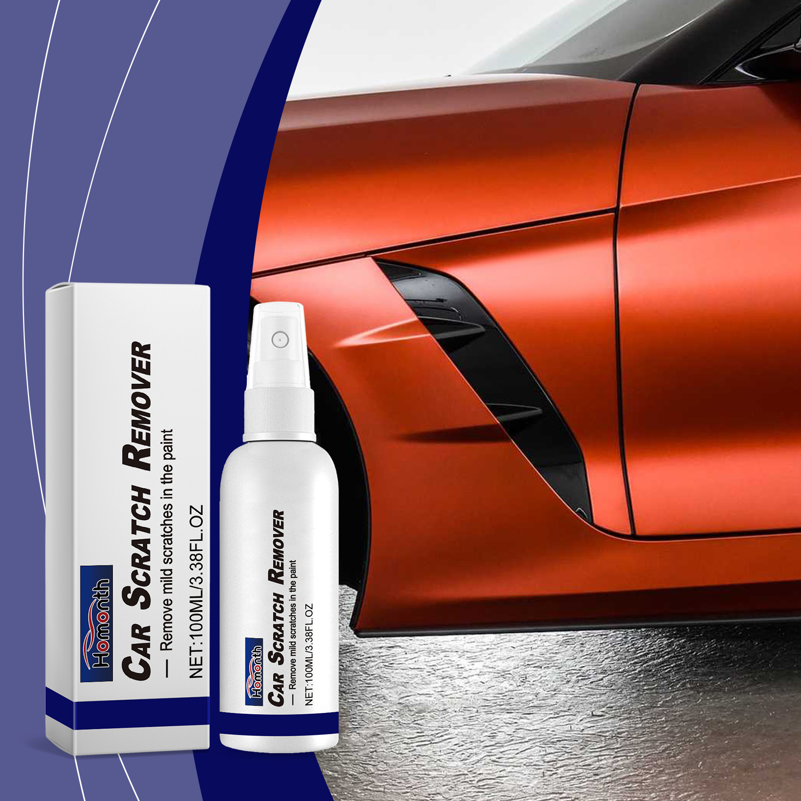 Car Scratch Remover Spray Paint Care Scrape Mark Coating Renewal For Car Paint Surface Repair And Restoration