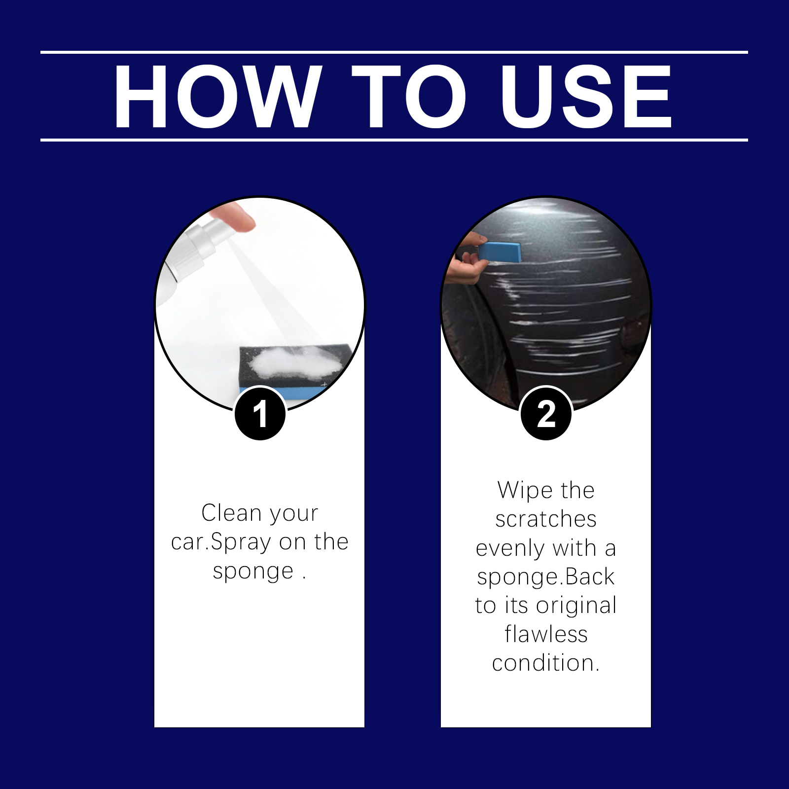 Car Scratch Remover Spray Paint Care Scrape Mark Coating Renewal For Car Paint Surface Repair And Restoration