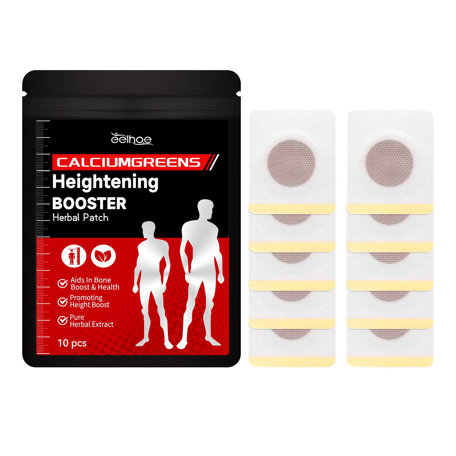 Herbal Growth Patch For Teens And Children Foot Sole Care Overnight Support