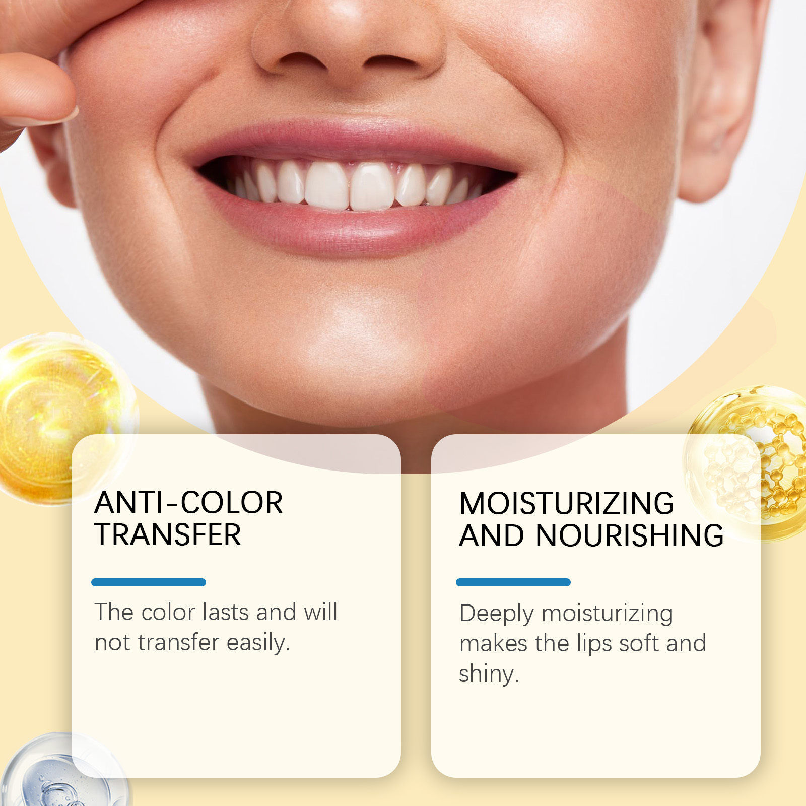 Gold Leaf Color-Changing Nourishing Lipstick - Gentle Nourishment for Lips, Hydrating Lip Care