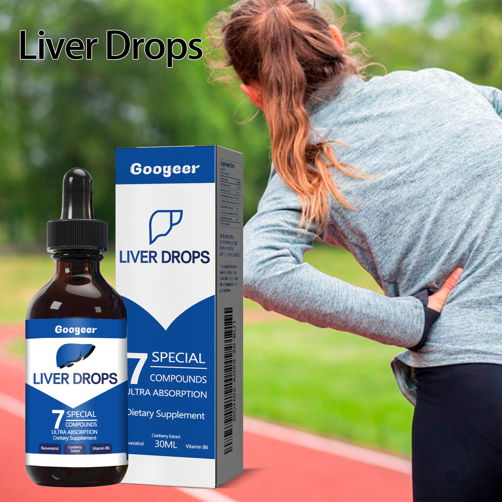 3X Liver Drops 7Special Compounds Ultra Absorption Body Treatmentjc Support Liver Cleanse Detox