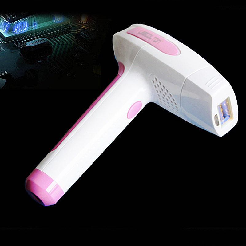 (Pink) IPL Laser Hair Removal Device For Men and Women Painless Remover for Face Body