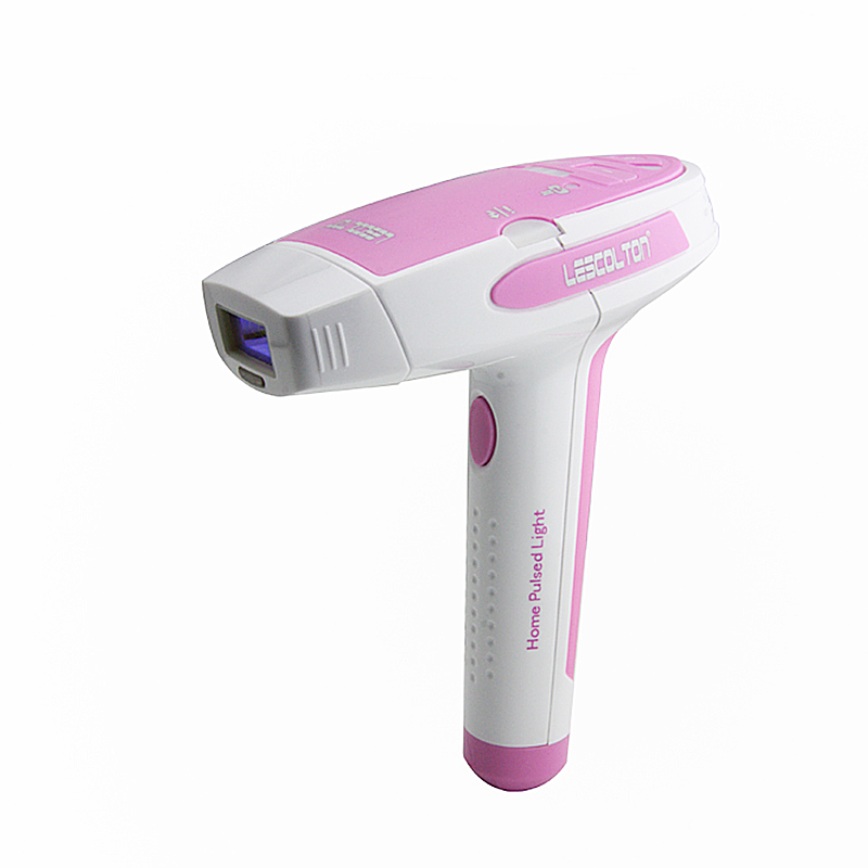 (Pink) IPL Laser Hair Removal Device For Men and Women Painless Remover for Face Body