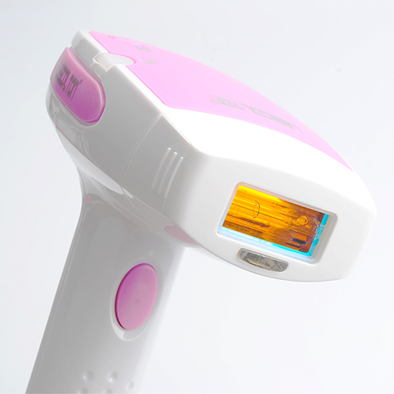(Pink) IPL Laser Hair Removal Device For Men and Women Painless Remover for Face Body