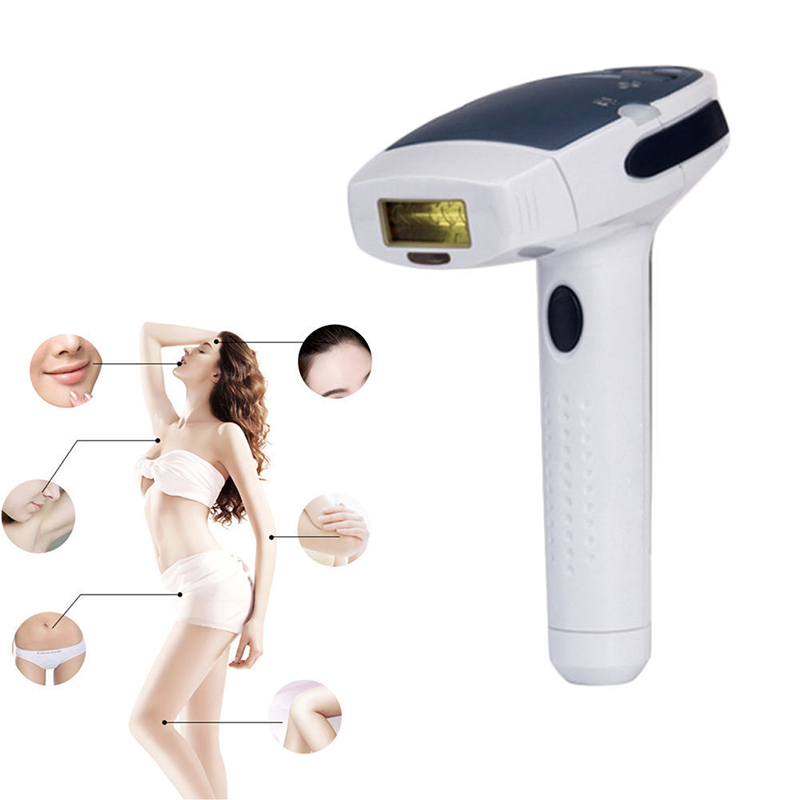(Pink) IPL Laser Hair Removal Device For Men and Women Painless Remover for Face Body