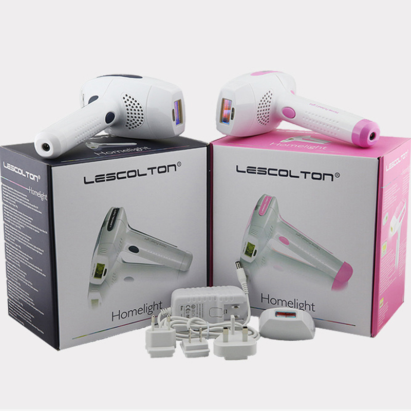 (Pink) IPL Laser Hair Removal Device For Men and Women Painless Remover for Face Body