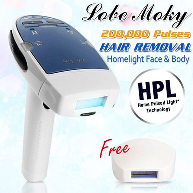 (Pink) IPL Laser Hair Removal Device For Men and Women Painless Remover for Face Body