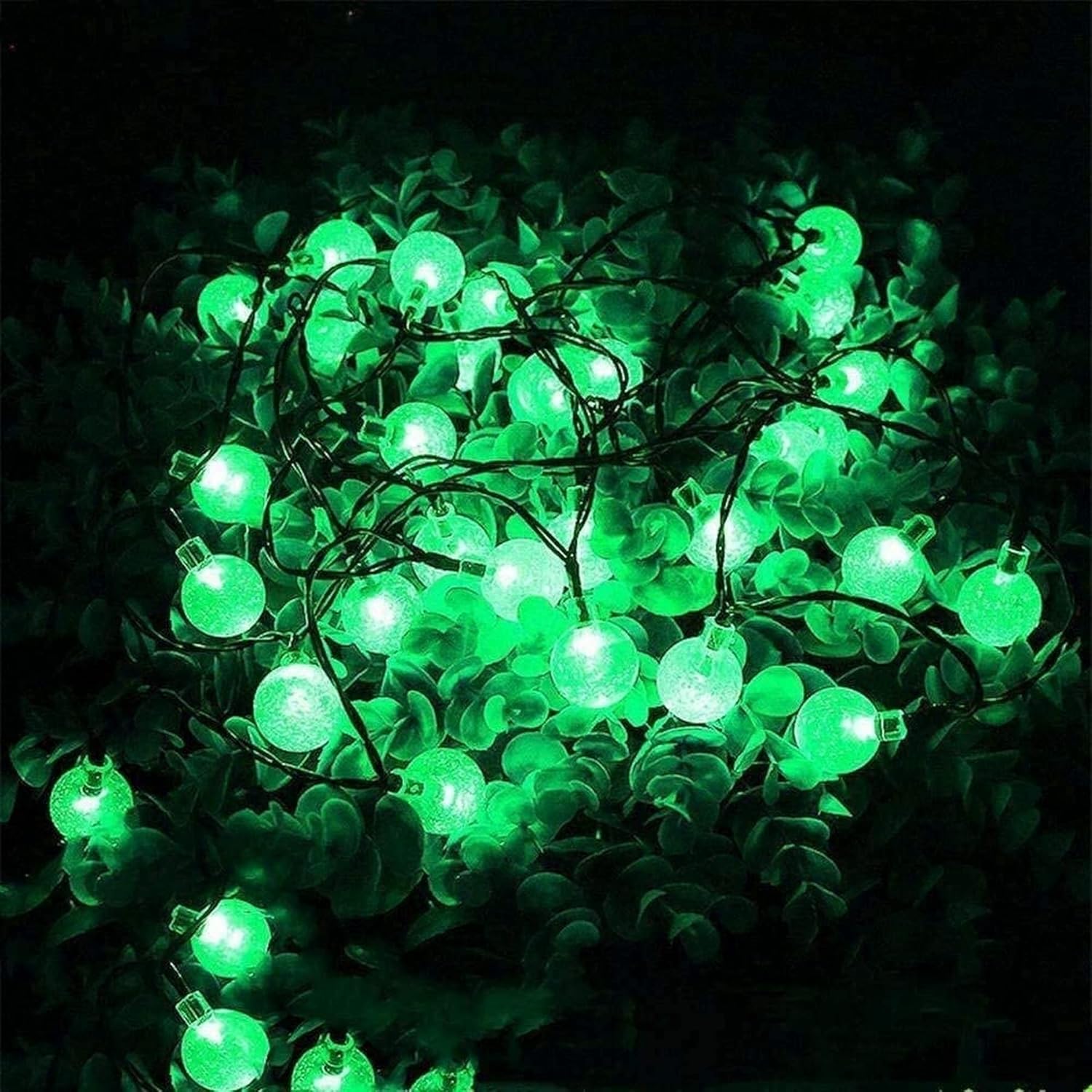 (Multi-coloured) Solar Fairy Lights Outdoor Waterproof 50LED Solar Garden Lights 8 Mode 7M 23Ft Outdoor String Lights for Garden Patio Yard Home Christmas Parties Wedding