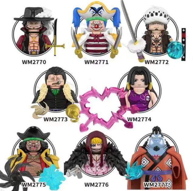 (Style C) Cartoon Toys Dragon Ball Building Blocks Anime Character Minifigures Collectible Series Mini Doll Birthday Gifts for Children