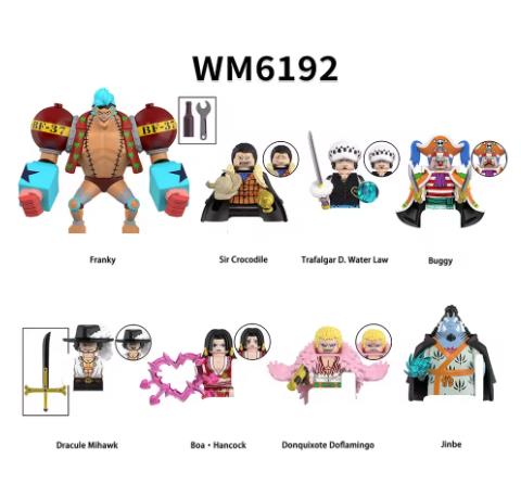 (Style C) Cartoon Toys Dragon Ball Building Blocks Anime Character Minifigures Collectible Series Mini Doll Birthday Gifts for Children