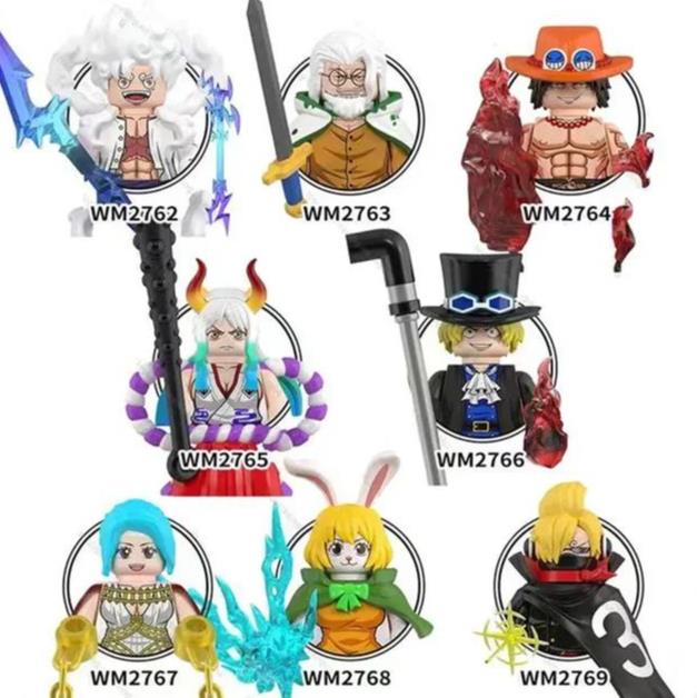 (Style C) Cartoon Toys Dragon Ball Building Blocks Anime Character Minifigures Collectible Series Mini Doll Birthday Gifts for Children