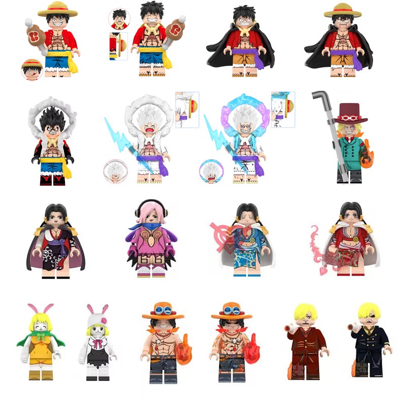 Kids Toys One Piece Minifigure Building Blocks Fits Lego Collectible Series Christmas Gifts
