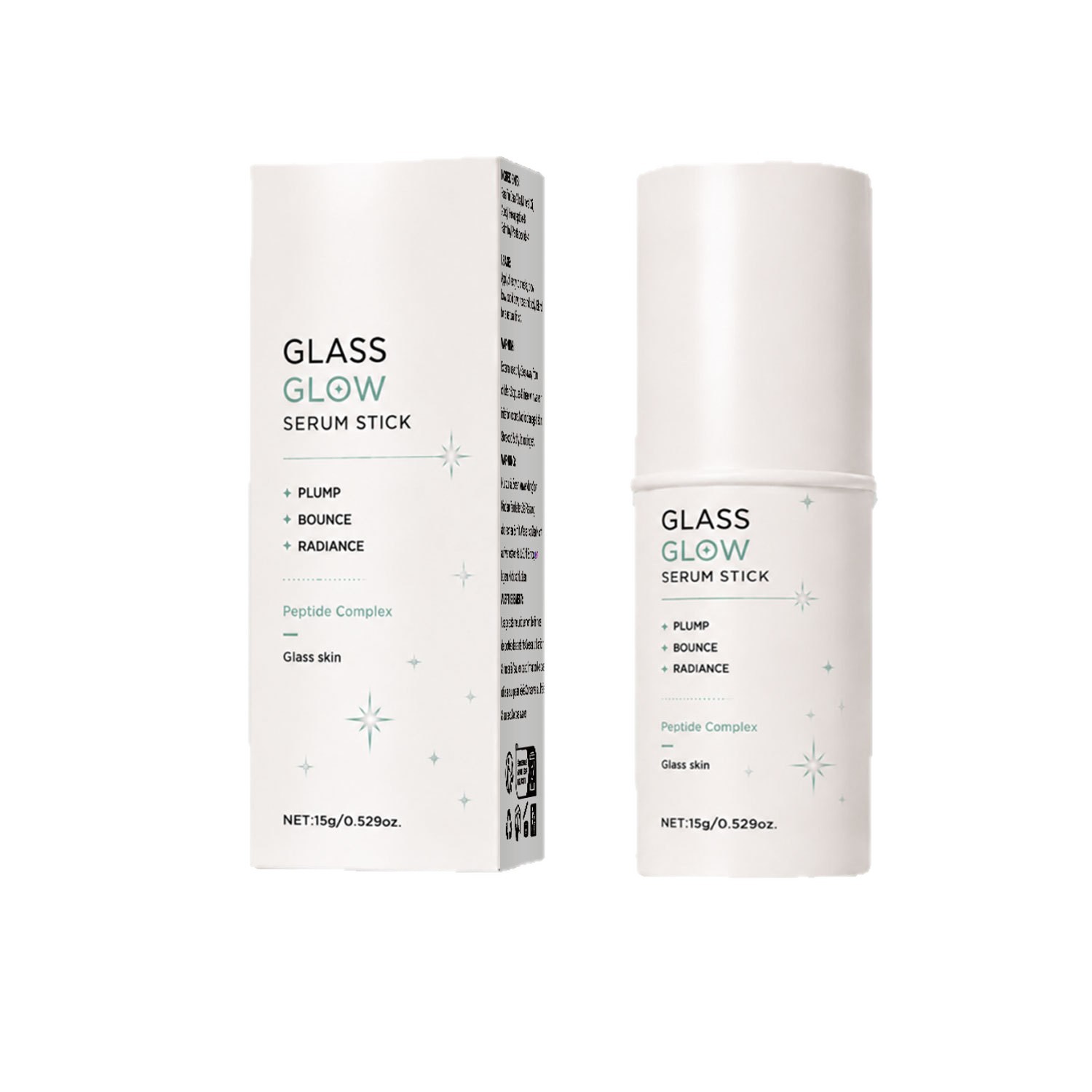 Glass Skin Smoothing Essence Stick For Hydrating Brightening And Pore Refining Treatment 15g