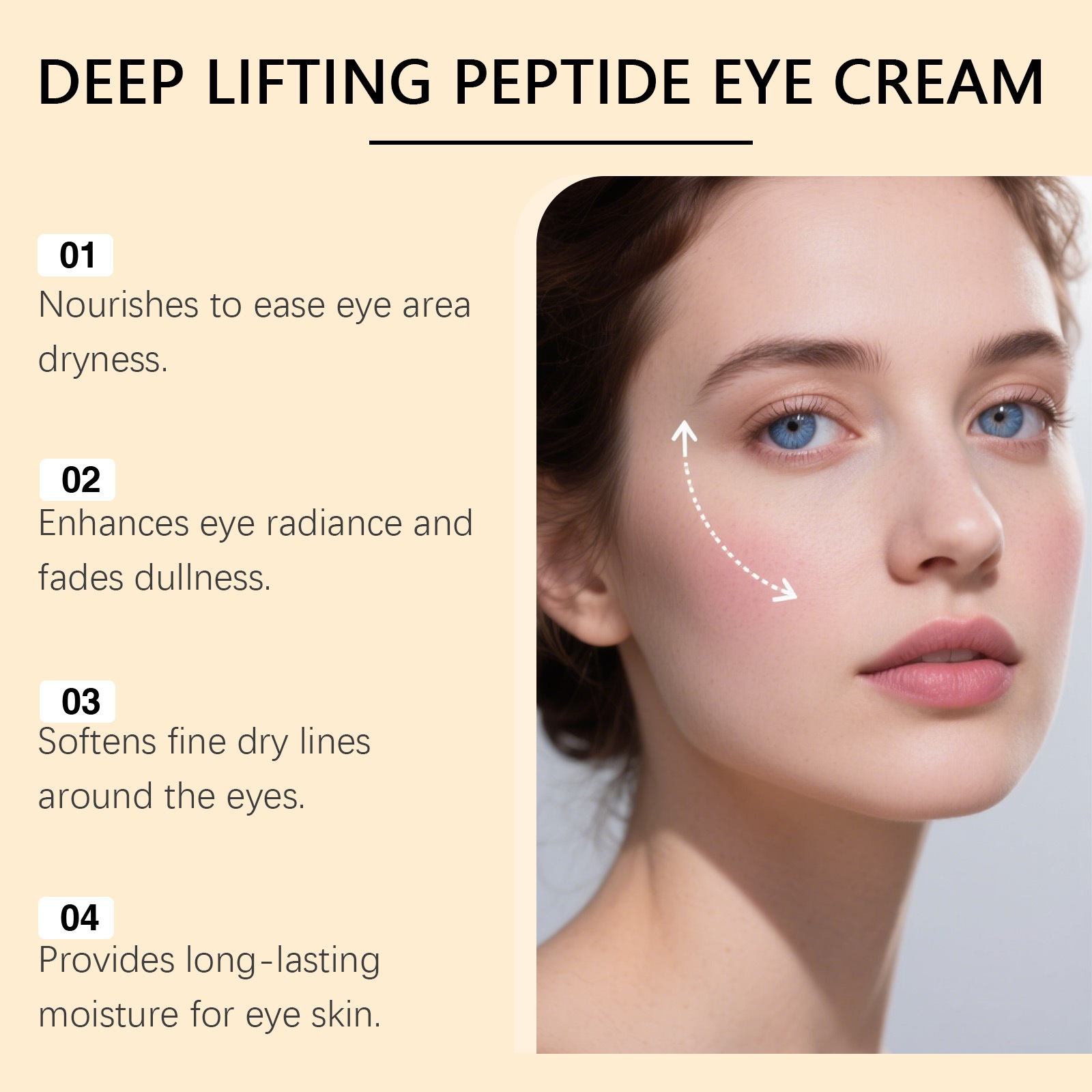 Moisturizing Eye Cream For Gentle Hydration Nourishing And Smoothing Eye Area Care