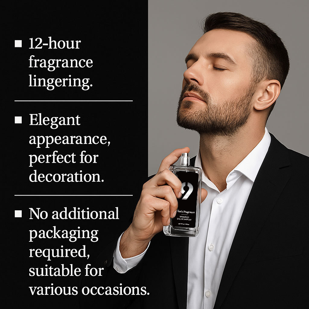 Men Eau De Parfum Long Lasting Woody Fresh Scent For Daily Wear Evening Out And Gift Giving 100ml
