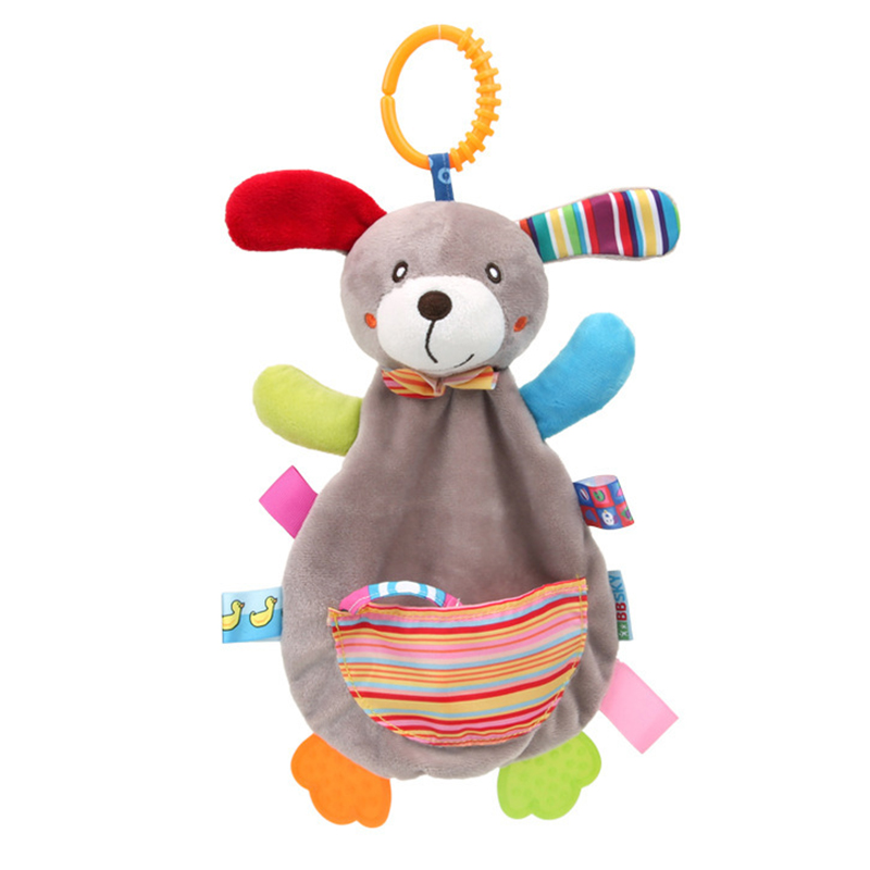 (rabbit 568) New Baby Rattles Mobile Soft Baby Toys For 0-12 Month Towel Bed Bell Cute Animal Christmas Crib Newborn Stroller Montessori Toy
