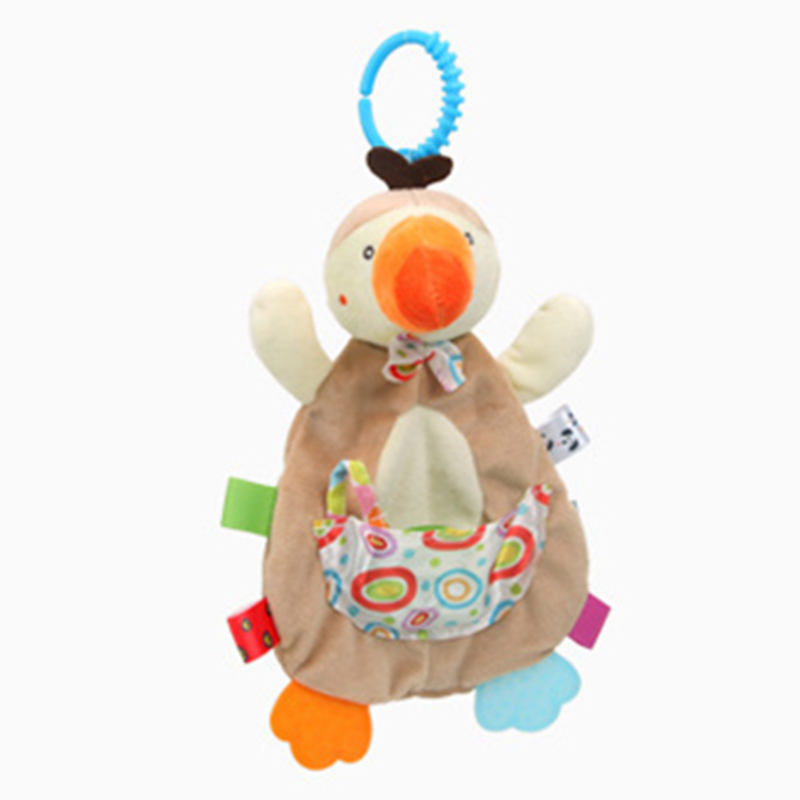 (rabbit 568) New Baby Rattles Mobile Soft Baby Toys For 0-12 Month Towel Bed Bell Cute Animal Christmas Crib Newborn Stroller Montessori Toy