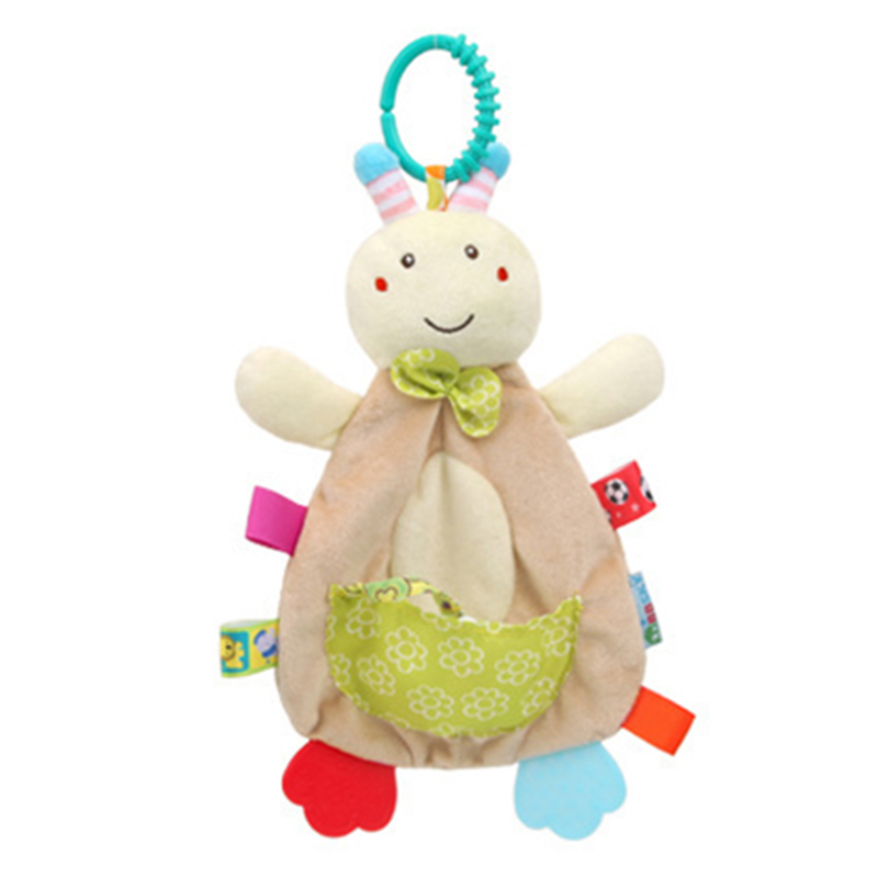(rabbit 568) New Baby Rattles Mobile Soft Baby Toys For 0-12 Month Towel Bed Bell Cute Animal Christmas Crib Newborn Stroller Montessori Toy