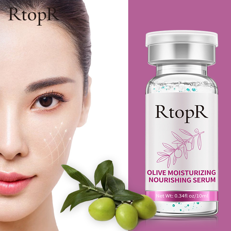 Olive Pore Tightening Essence For Skin Firming Moisturizing And Daily Face Pore Minimizing Treatment 10ml