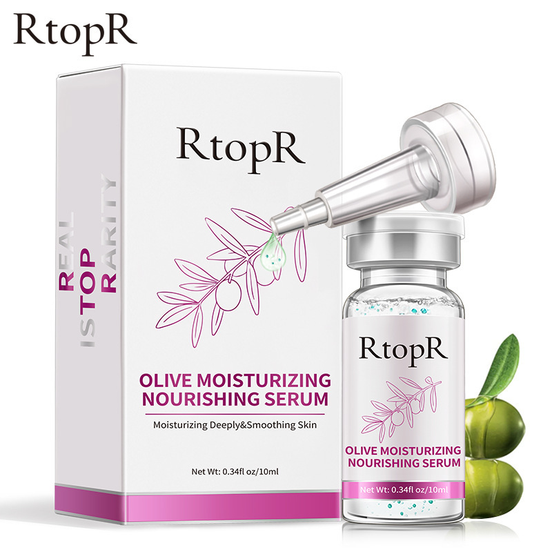 Olive Pore Tightening Essence For Skin Firming Moisturizing And Daily Face Pore Minimizing Treatment 10ml