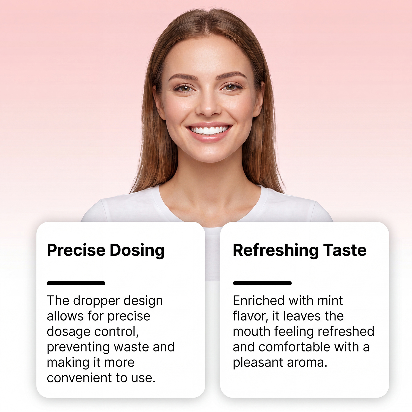 Teeth Brightening Care Liquid Daily Mild Care Brighten Clean Stain Comfort Maintain Fresh Gum Protection Oral Surface Gentle Daily Oral Care