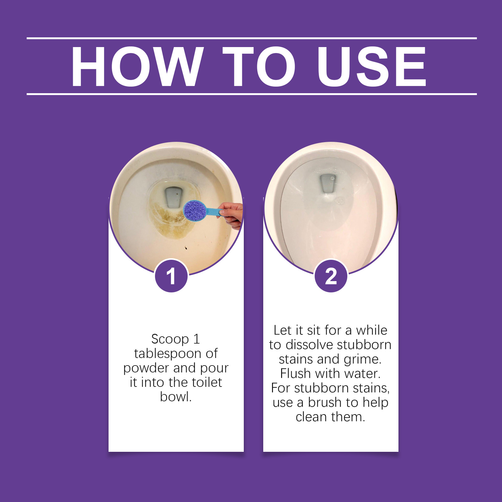 Toilet Cleaning Powder Daily Mild Clean Fragrant Deodorize Remove Scale Dirt For Sanitary Ware