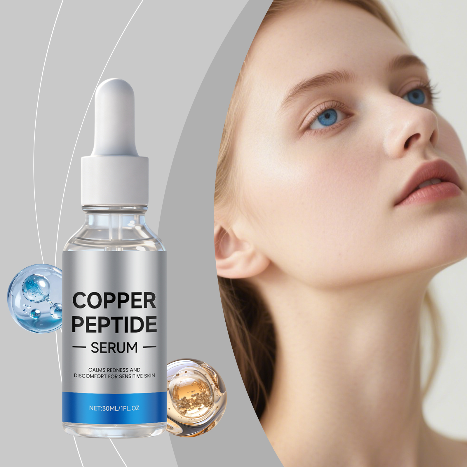Facial Care Essence Liquid Mild Comfort Daily Skin Care Light Soft Moist Delicate Protect Skin Surface