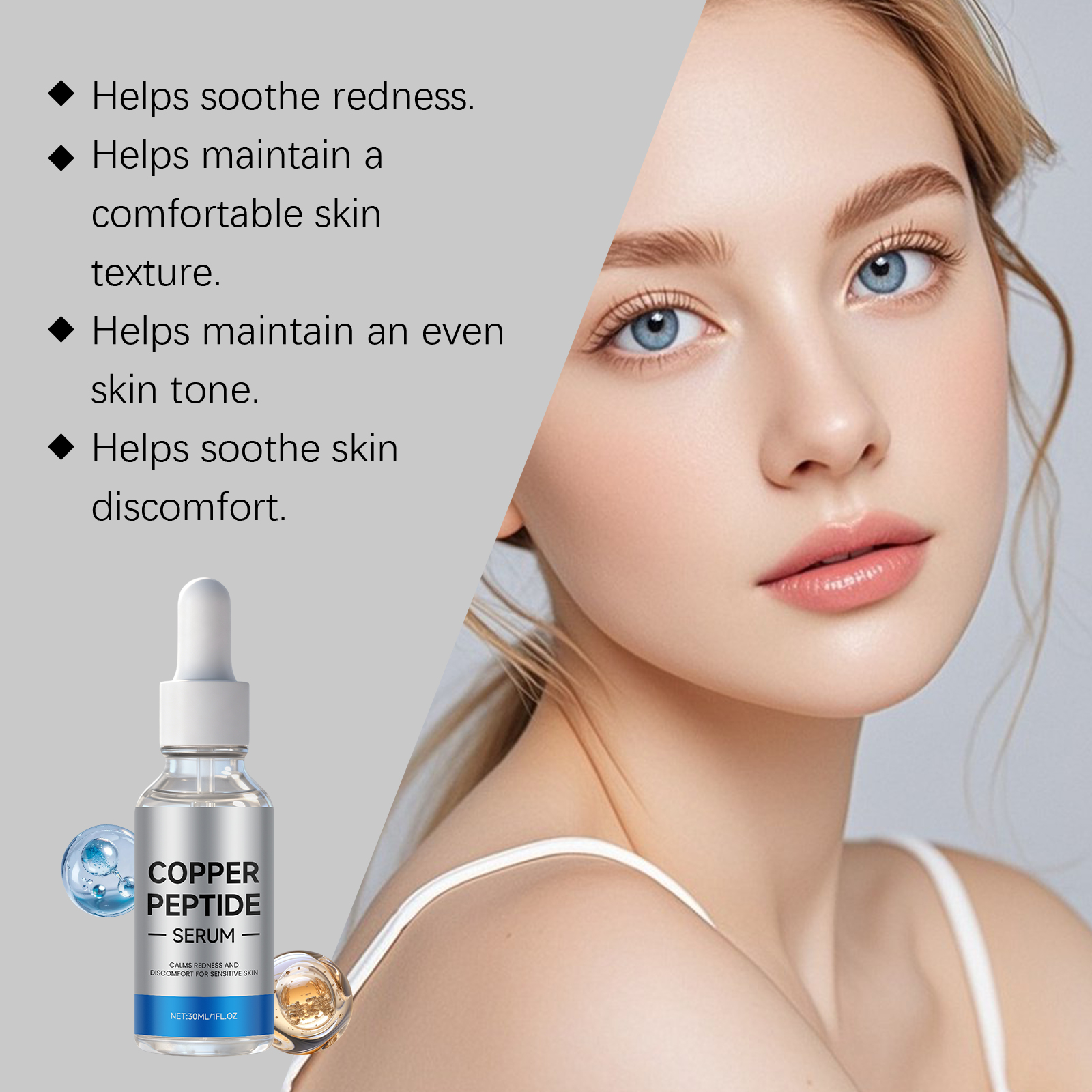 Facial Care Essence Liquid Mild Comfort Daily Skin Care Light Soft Moist Delicate Protect Skin Surface