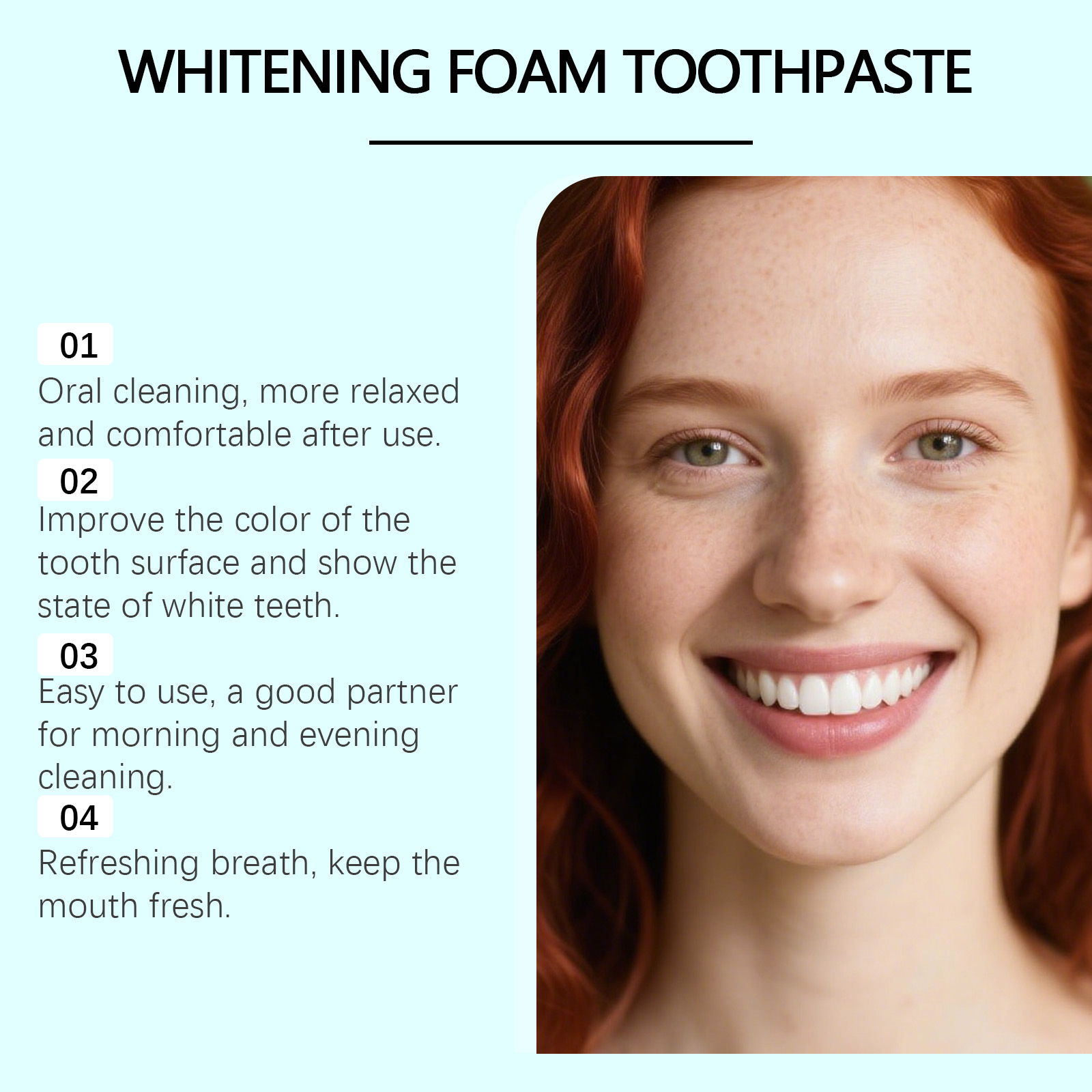 Fresh Teeth Mousse Gentle Cleansing Protect Teeth Purify Freshen Oral Daily Care Teeth Mousse