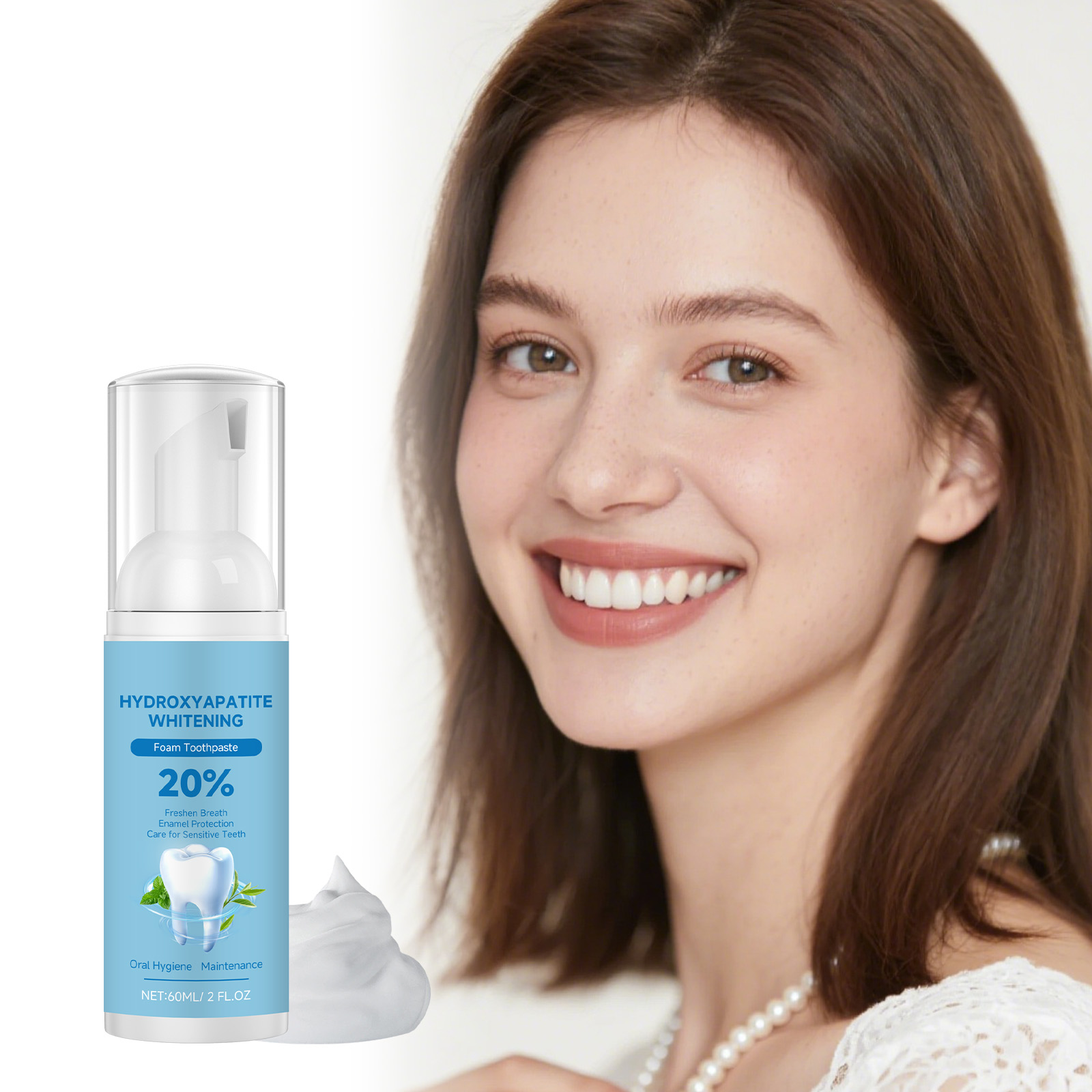 Fresh Teeth Mousse Gentle Cleansing Protect Teeth Purify Freshen Oral Daily Care Teeth Mousse