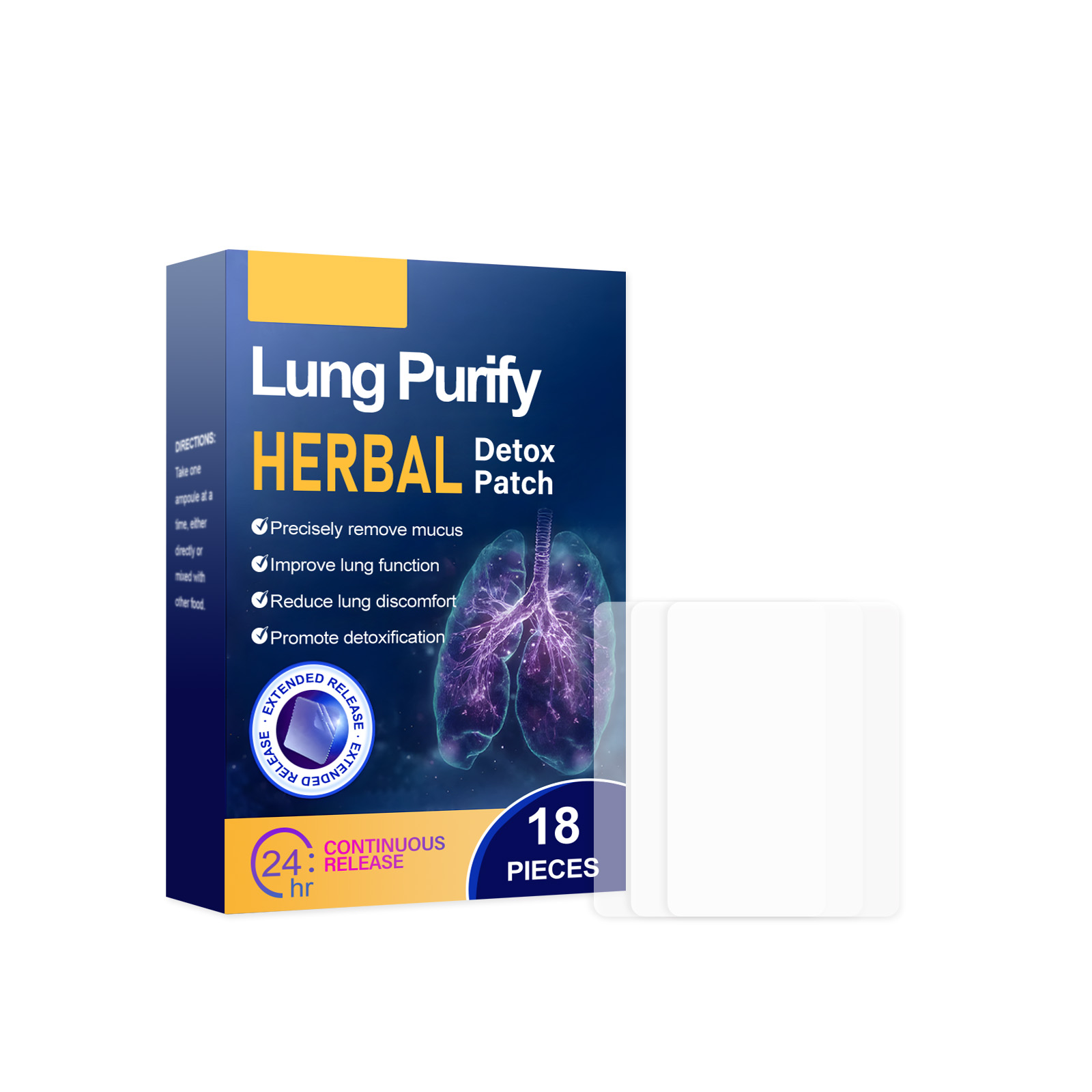 Herbal Body Care Patch Mild Protect Body Comfort Care Herbal Ingredient External Massage Nourishing Patch