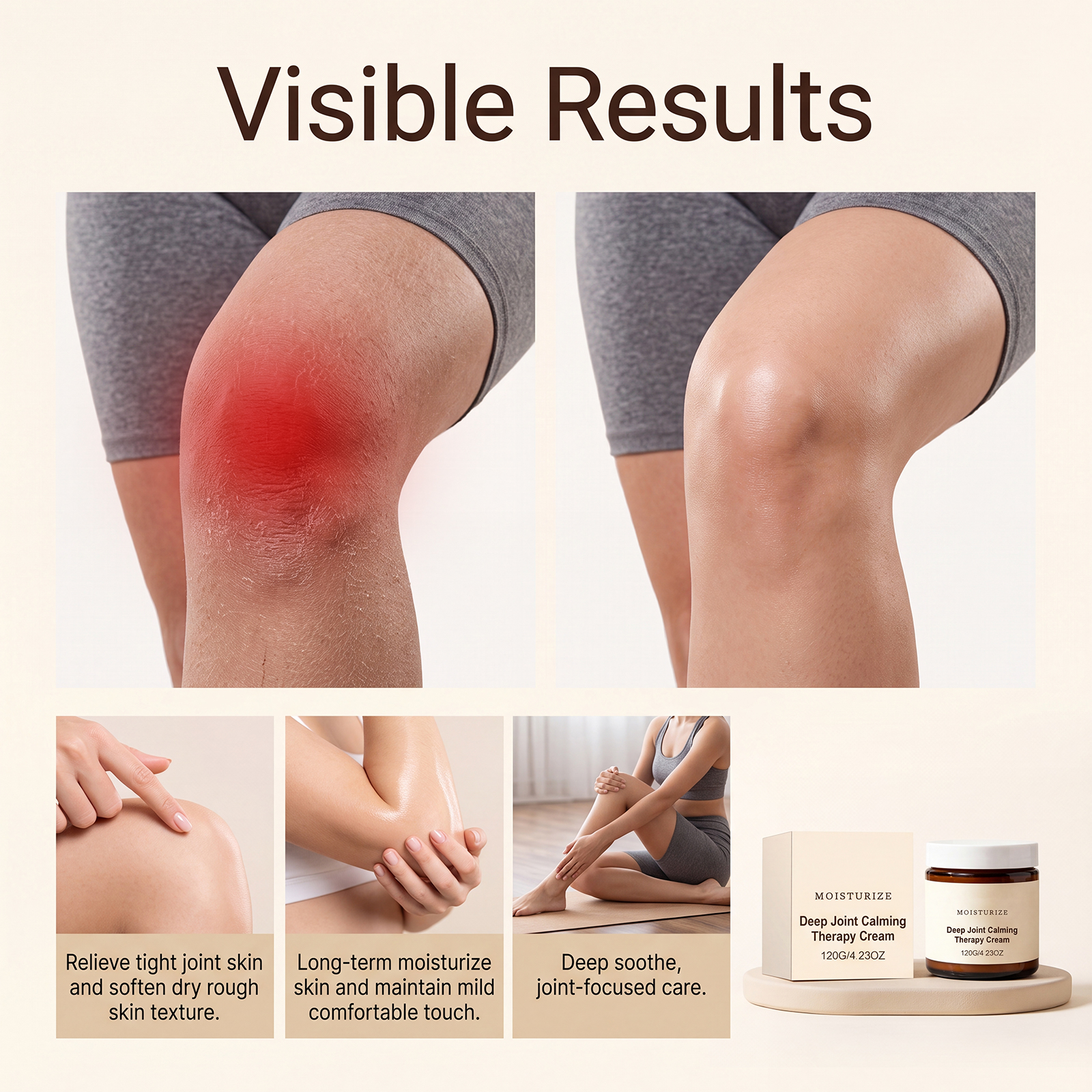 Deep Joint Relief Ointment Natural Muscle Soothing External Body Care Daily Joint Discomfort Alleviate