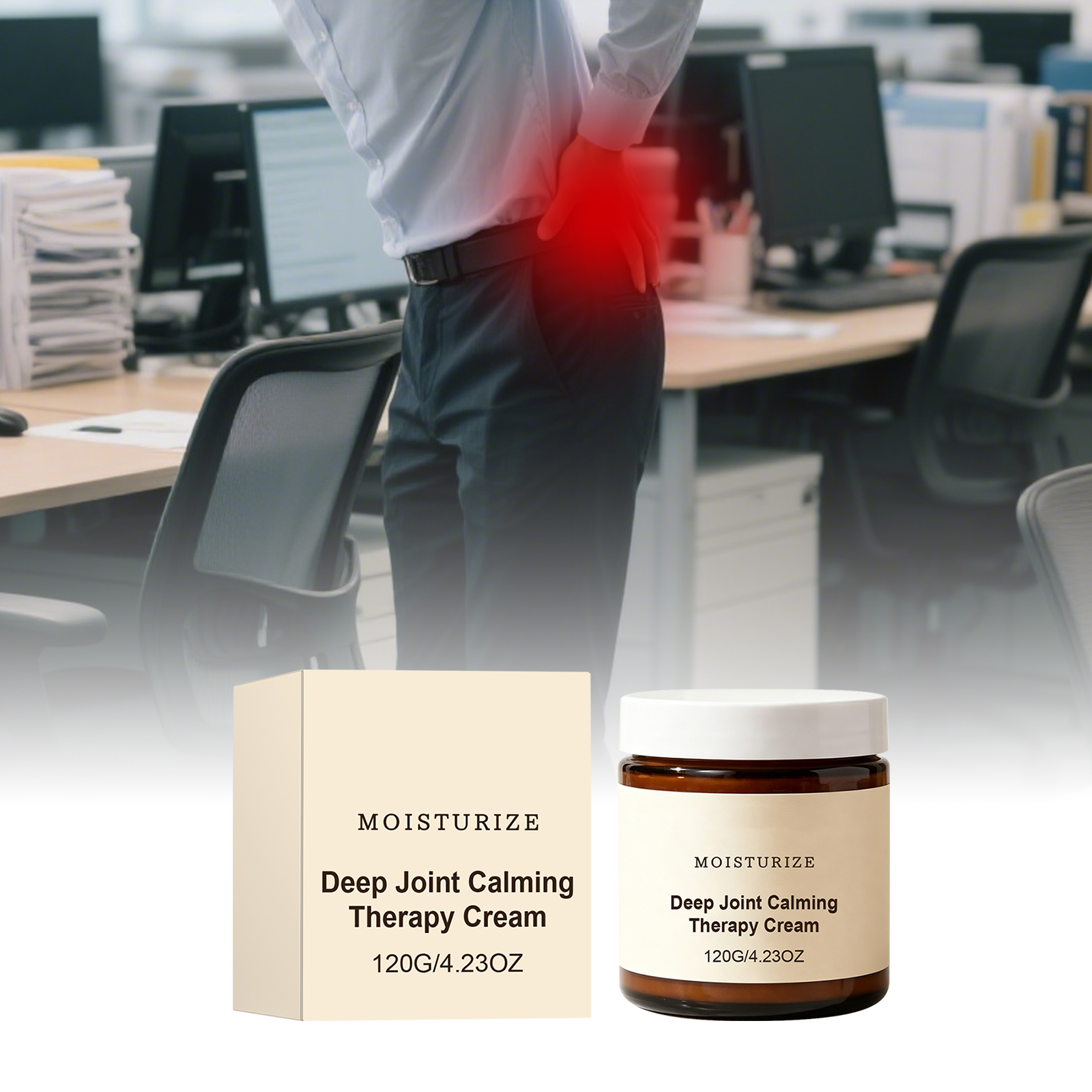 Deep Joint Relief Ointment Natural Muscle Soothing External Body Care Daily Joint Discomfort Alleviate