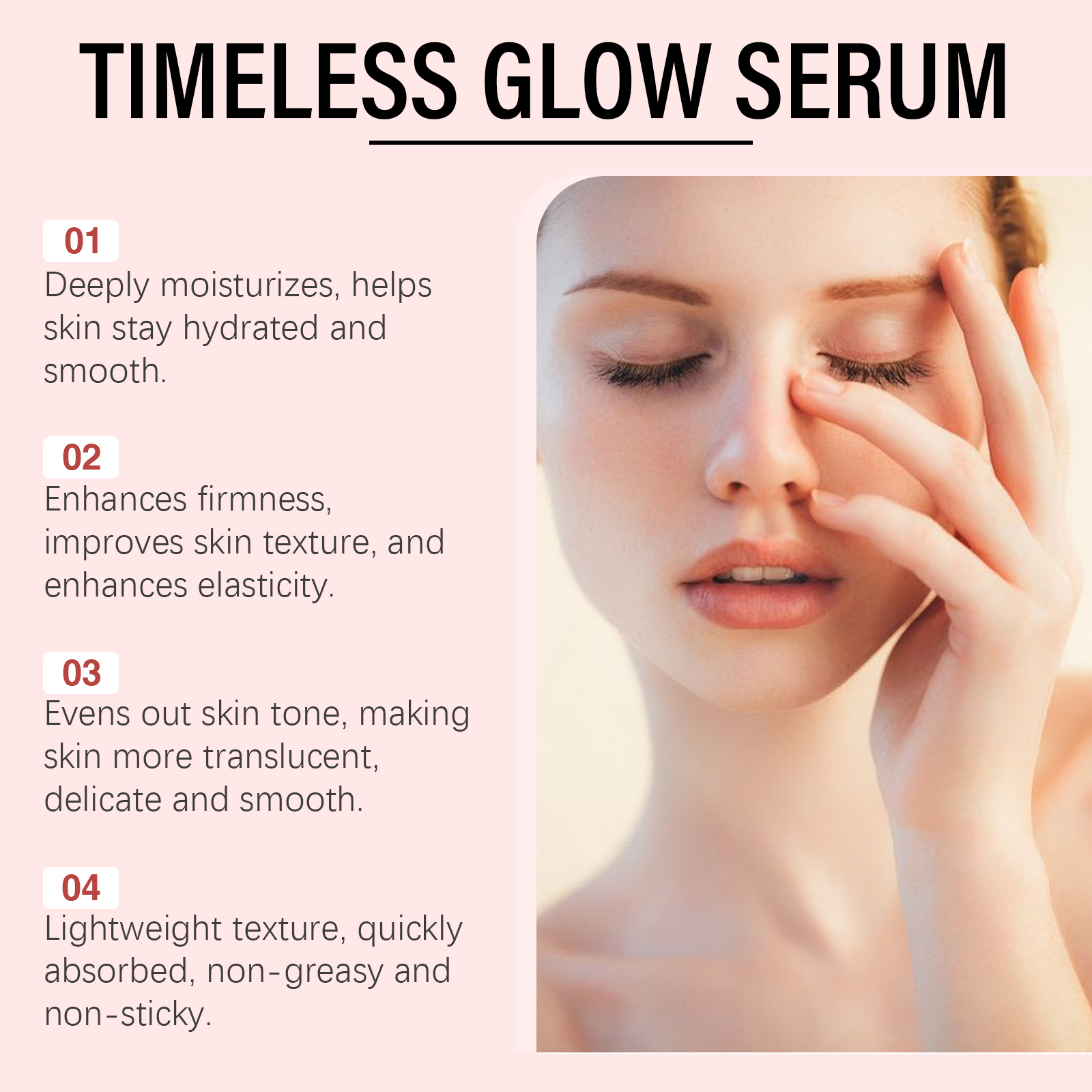 Hyaluronic Acid Firming Essence Liquid Hydrating Moisturizing Firming Reducing Fine Lines Softening Facial Skin Serum