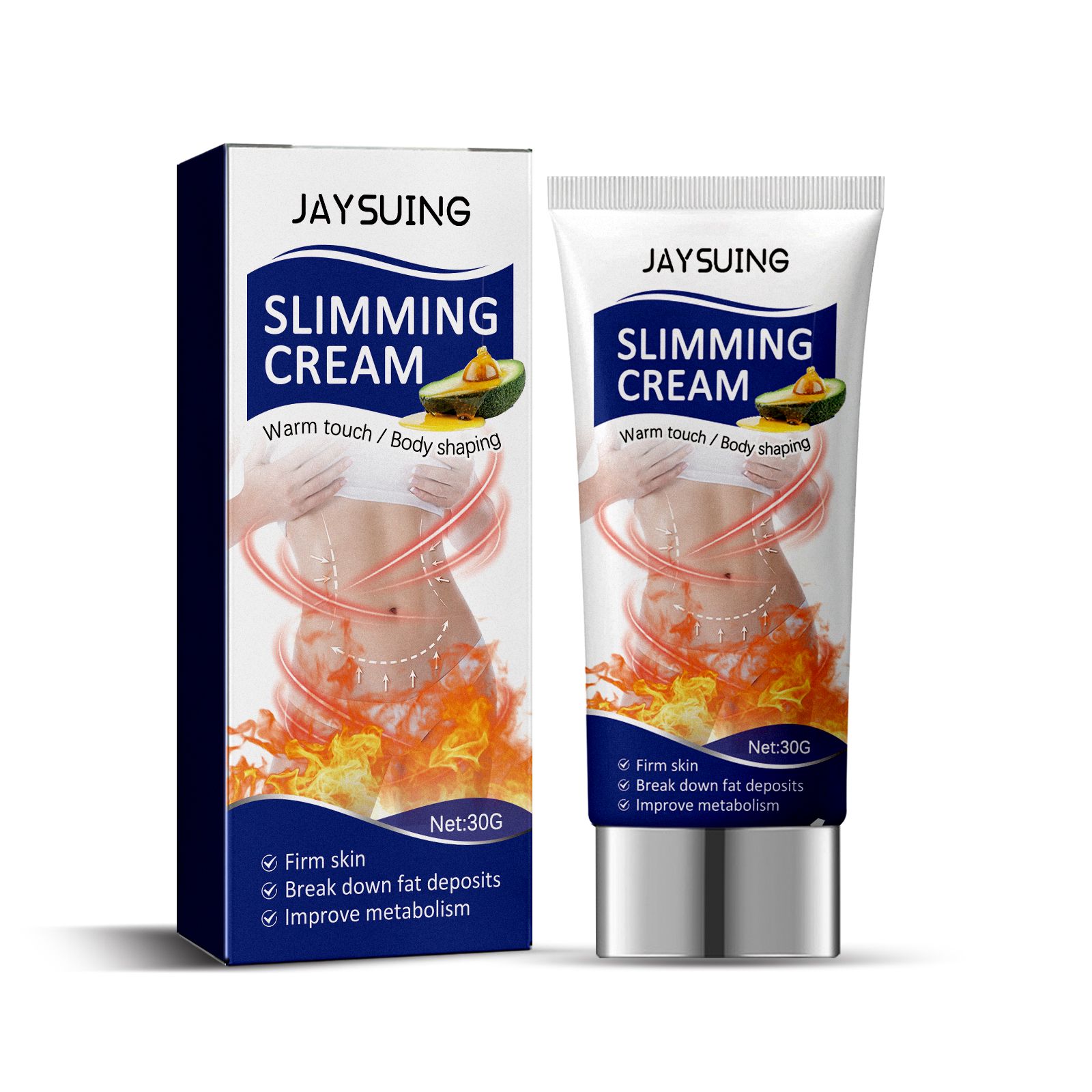 Body Firming Cream Shaping Massage For Abdomen Thighs Arms Daily Skin Care 30g