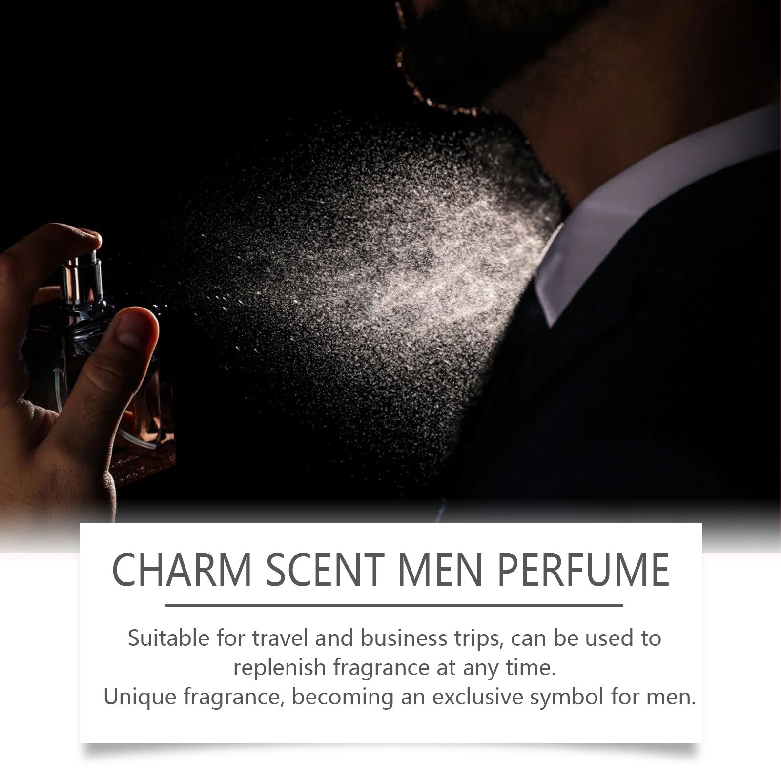 Men Perfume Long Lasting Woody Fresh Scent For Daily Wear And Gifting