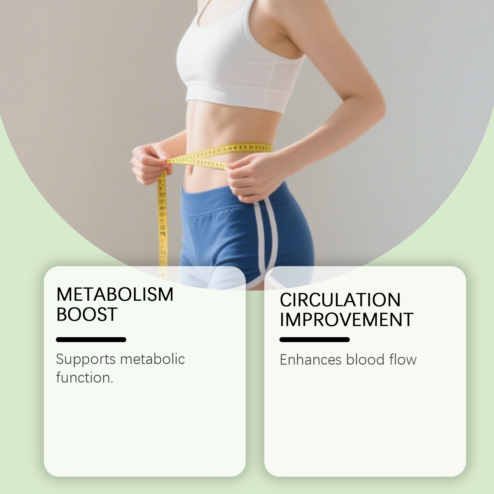 Health Solution Oral Liquld Body Slimming Body Sculpting Drops | Gentle Formula for Firming & Contouring | Daily Liquid Treatment to Support Toned Skin & Refine