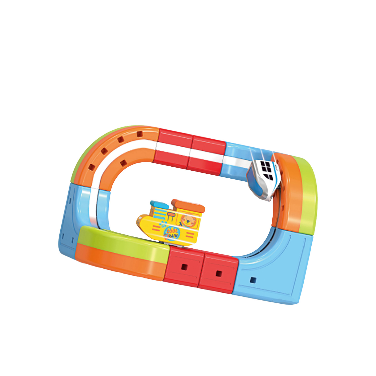 (A) Sell Well Children'S Anti-Gravity Magnetic Attraction Track Train Changeable Magnetic Magic Rail Car Electric Train Toy ﻿