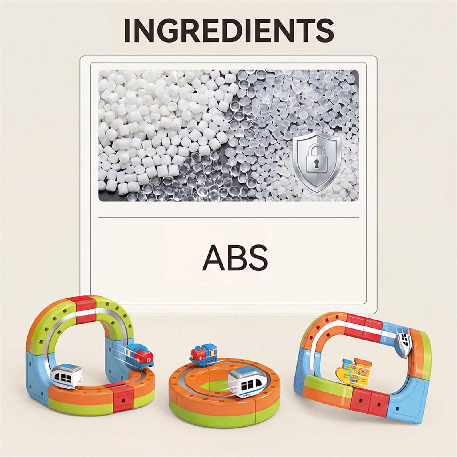 (A) Sell Well Children'S Anti-Gravity Magnetic Attraction Track Train Changeable Magnetic Magic Rail Car Electric Train Toy ﻿