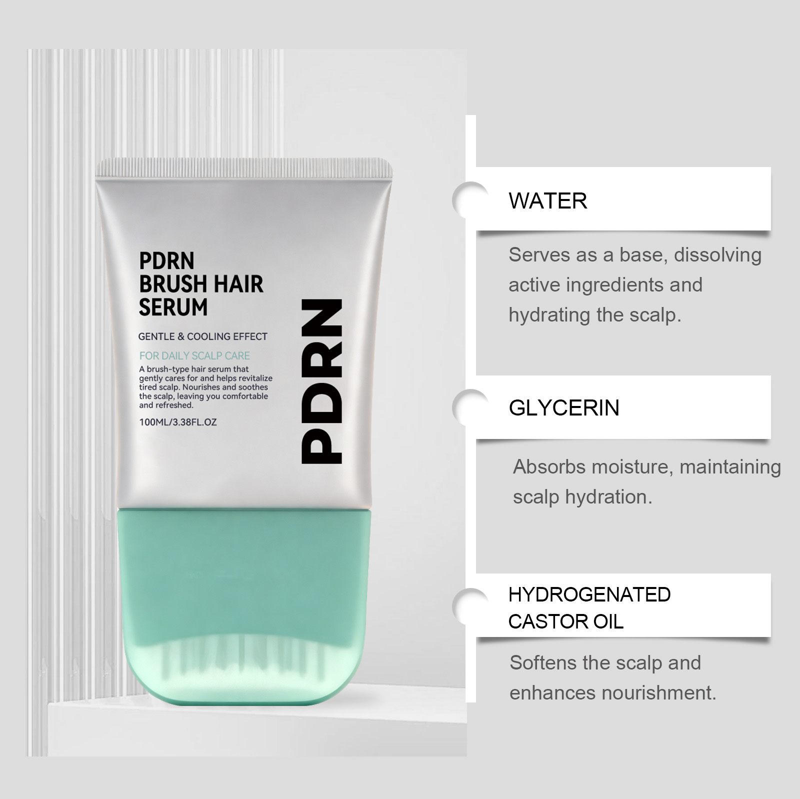 Scalp Moisturizing Essence Light Fresh Fragrant Comfort Hydrating Daily Hair Care Product For Smooth Tresses