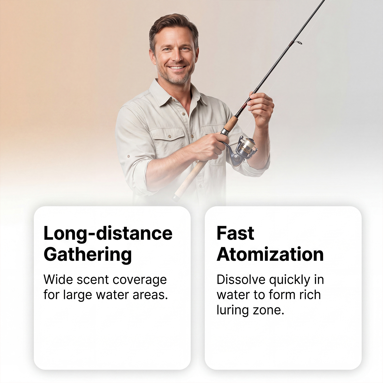 Fish Attractant Daily Convenient Feeding Bait Lure Freshwater Wild Fishing Reservoir River Angling Additive Feed Temptation Substance